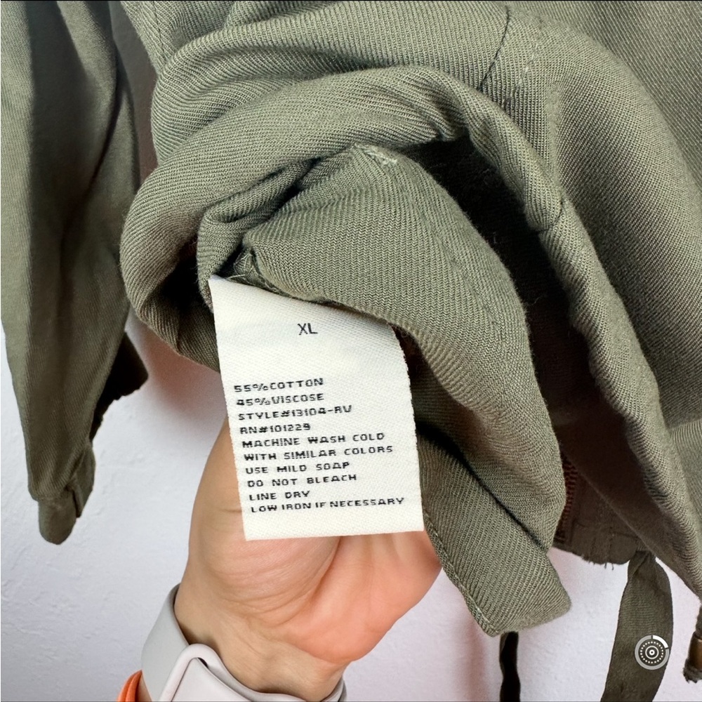 Ashley By 26 International Olive Utility Jacket - Picture 8 of 9